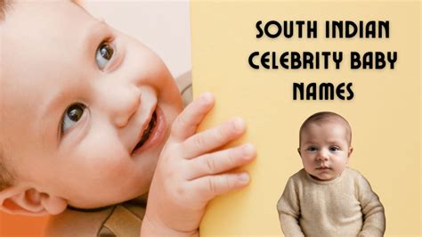 south indian celebrity baby names|mother south 5 name.